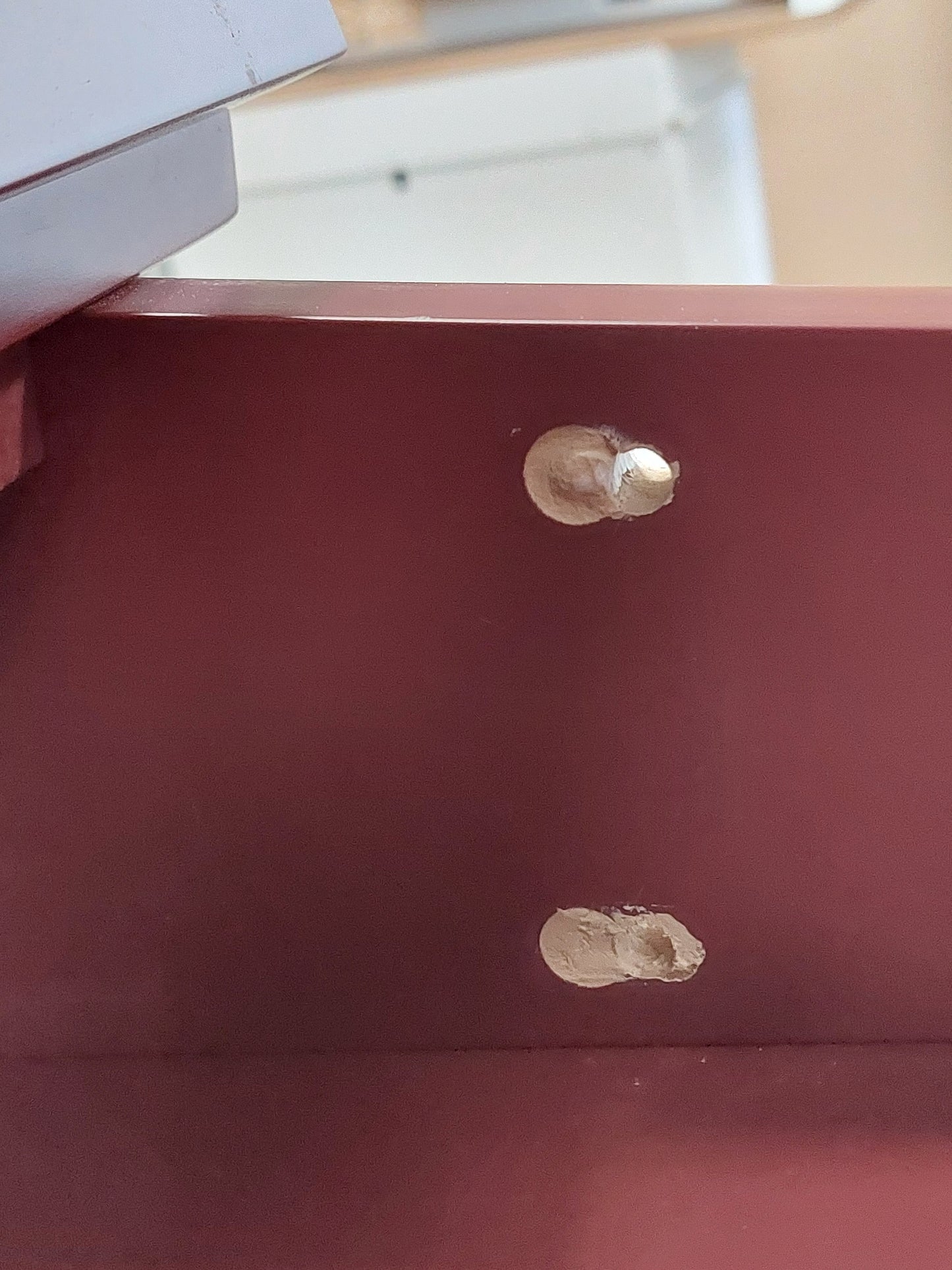 John Lewis Lift Storage Desk Red