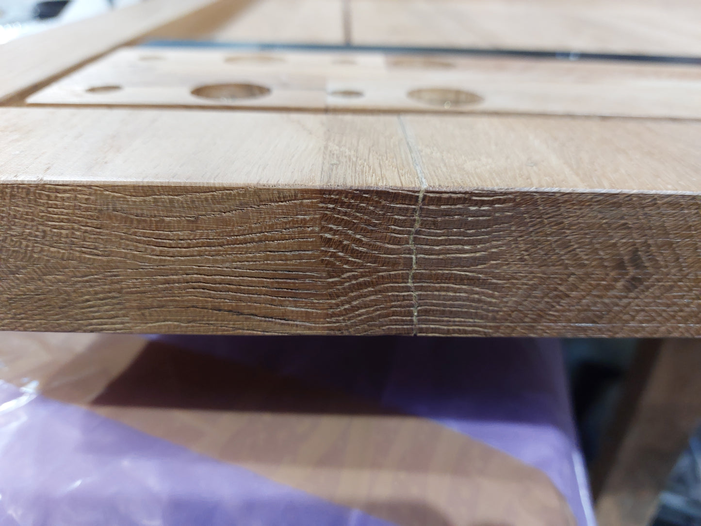 John Lewis Calia 4 Seater Dining Table, Solid Oak