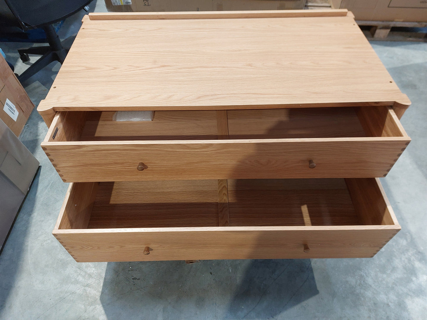 John Lewis Essence Double Wardrobe, Oak