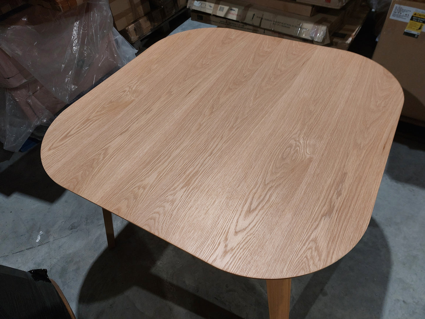 John Lewis ANYDAY Anton 4-6 Seater Extending Dining Table, Oak