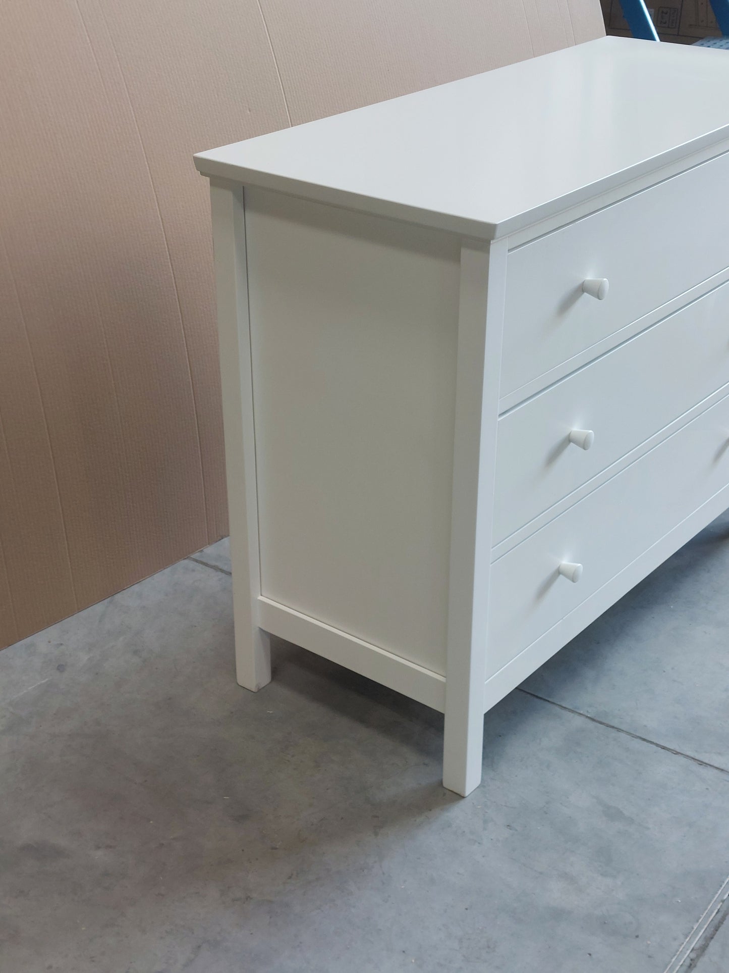 John Lewis Wilton 3 Drawer Chest White