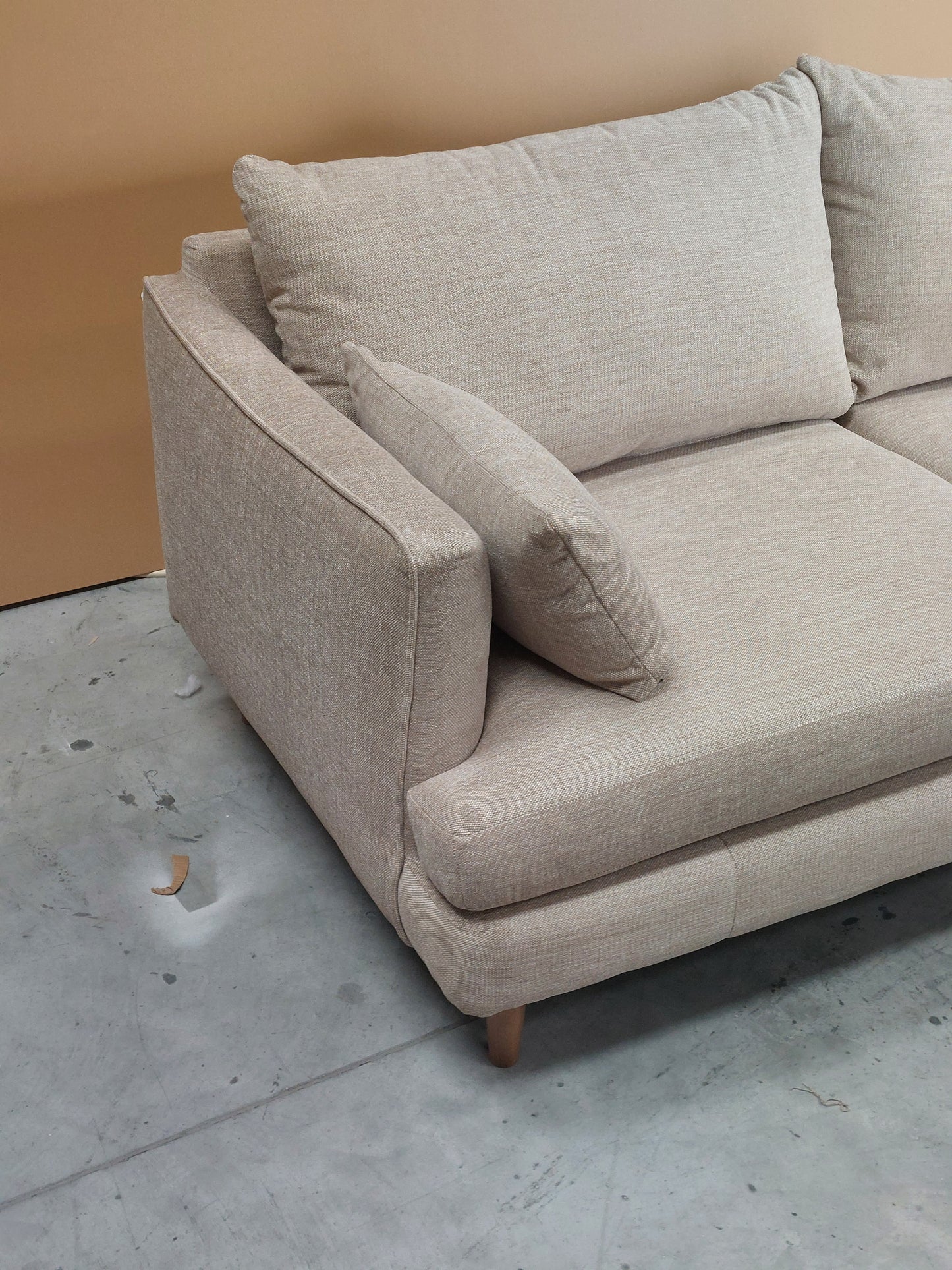 John Lewis Fika Medium 2 Seater Sofa Natural