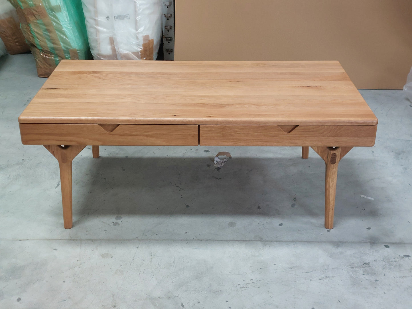 John Lewis X-Ray Wood Coffee Table