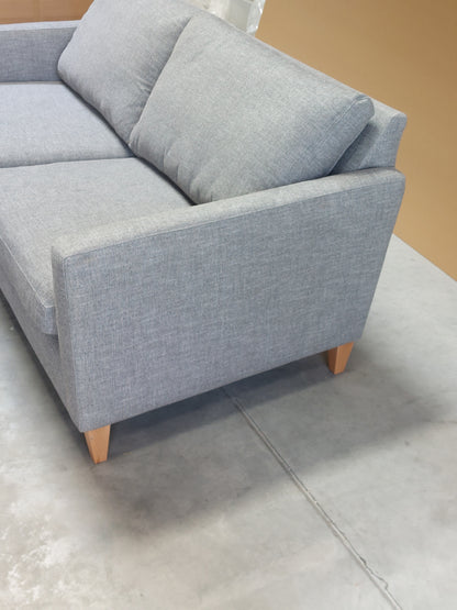 John Lewis Bailey 2 Sofa Aquaclean Mist Grey