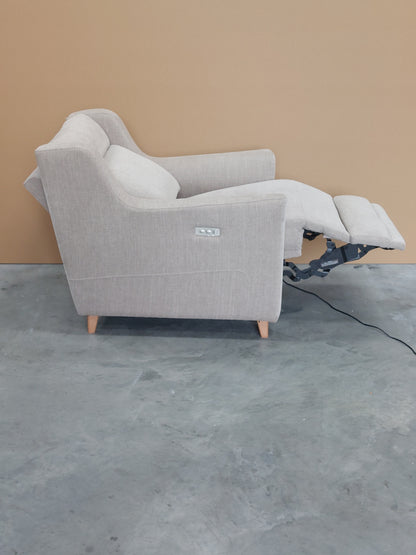 John Lewis Elevate Power Recliner Armchair Natural