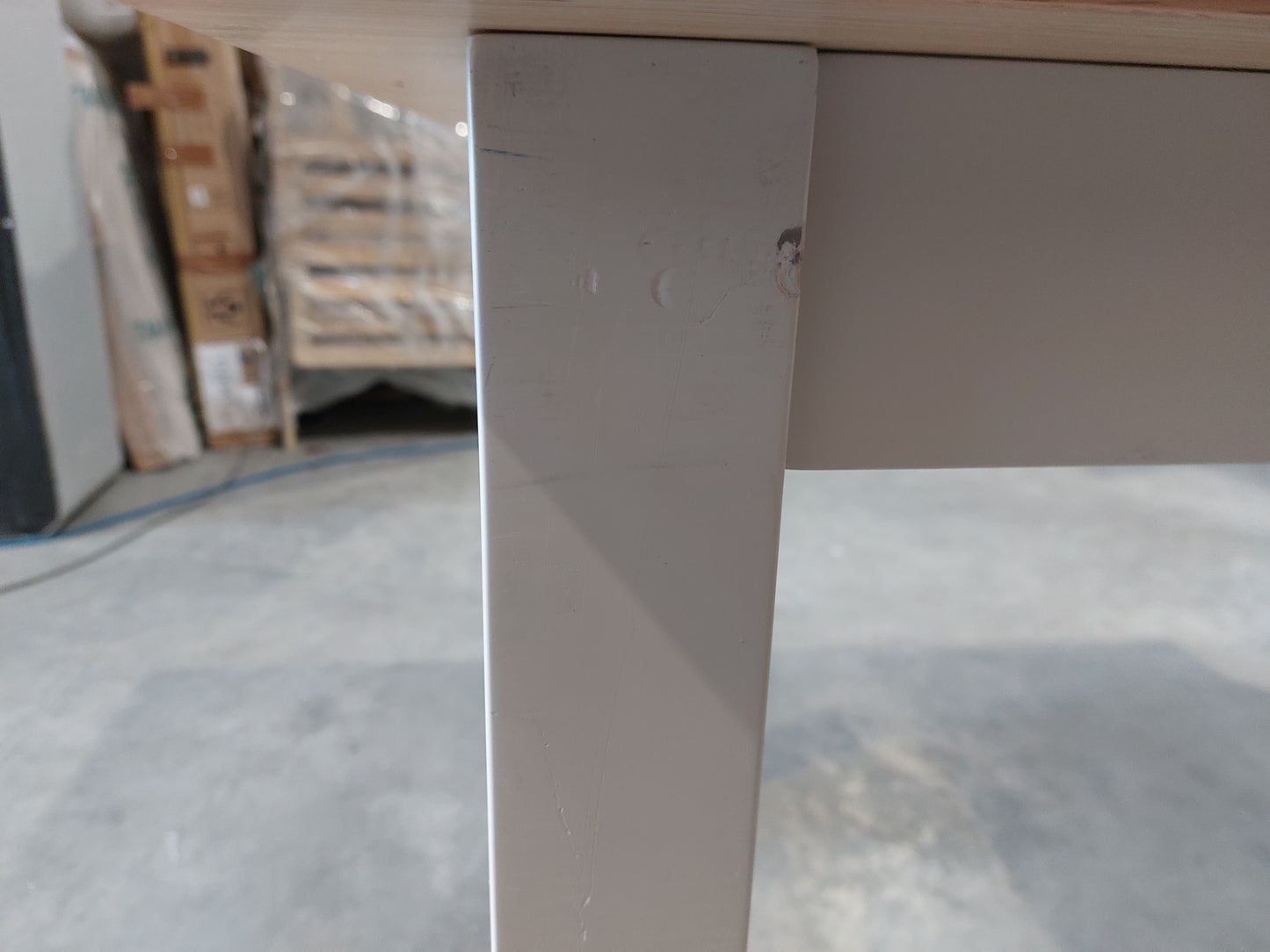 John Lewis Wilton 4-6 Seater Extending Dining Table, Linen