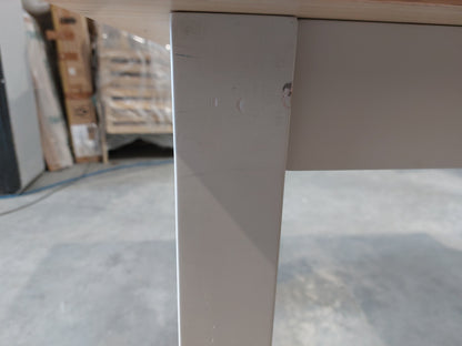 John Lewis Wilton 4-6 Seater Extending Dining Table, Linen