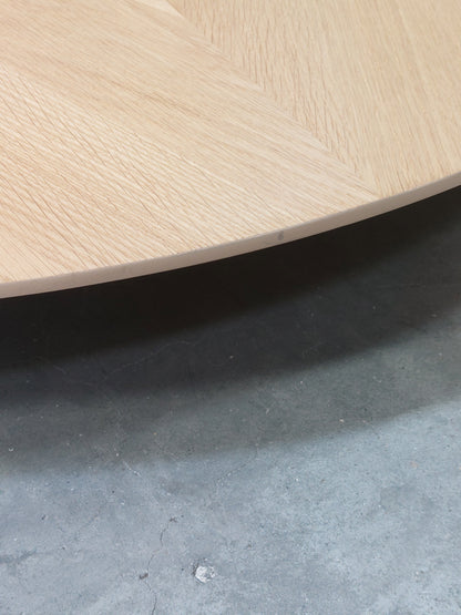 John Lewis Iona 4-6 Seater Extending Round Dining Table, Oak