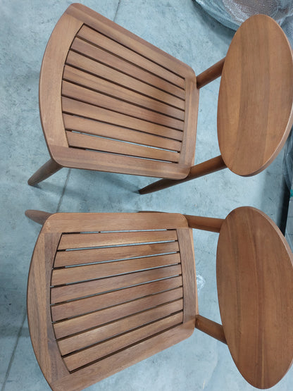 John Lewis + Swoon Franklin Garden Bistro Chairs Set of 4, FSC-Certified