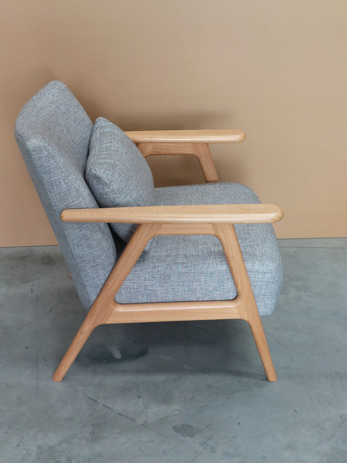 John Lewis Hendricks Accent Chair Aquaclean Connie Grey