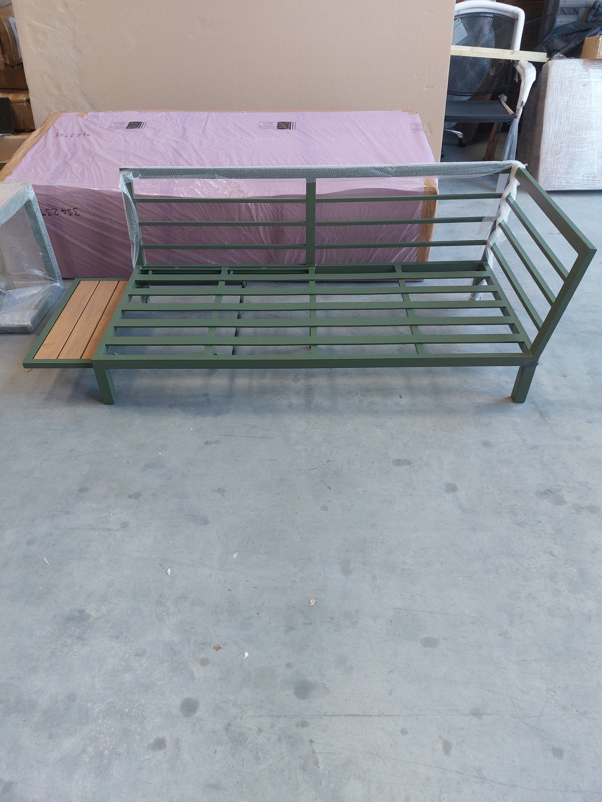 John Lewis Platform Modular 4-Seater Garden Lounging Set Blue