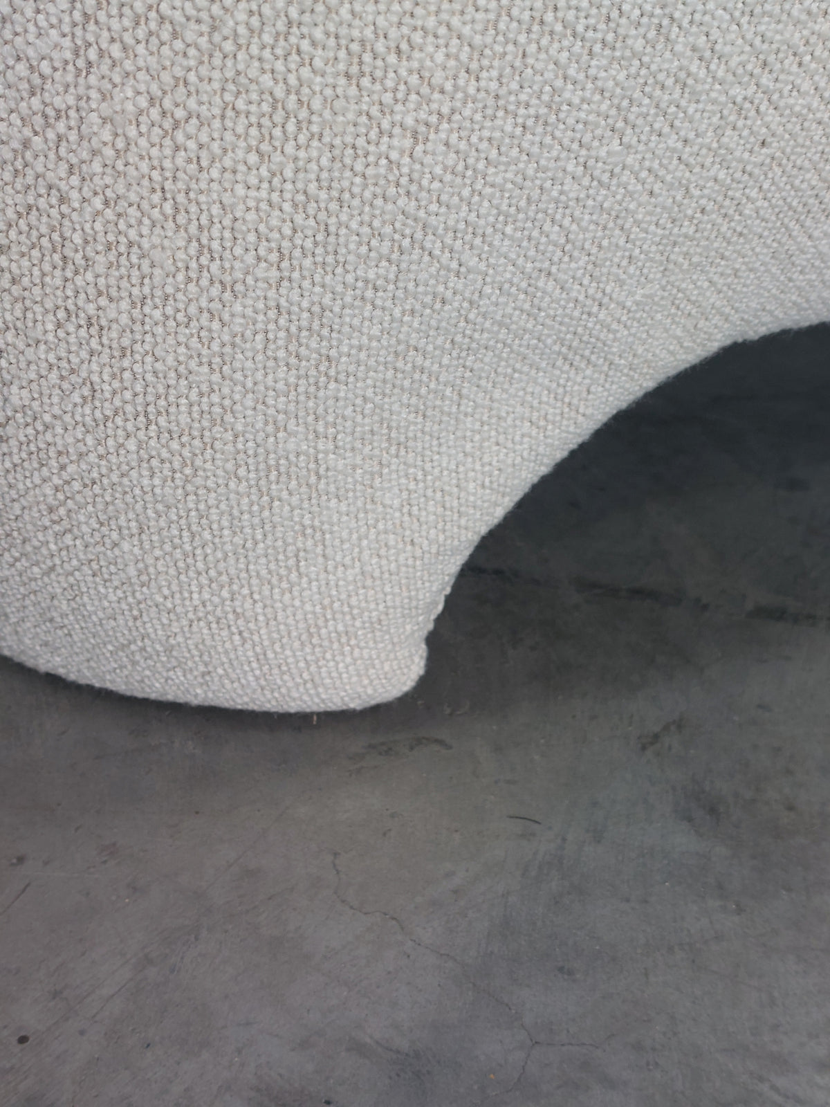 John Lewis Elephant Armchair, Natural Boucle