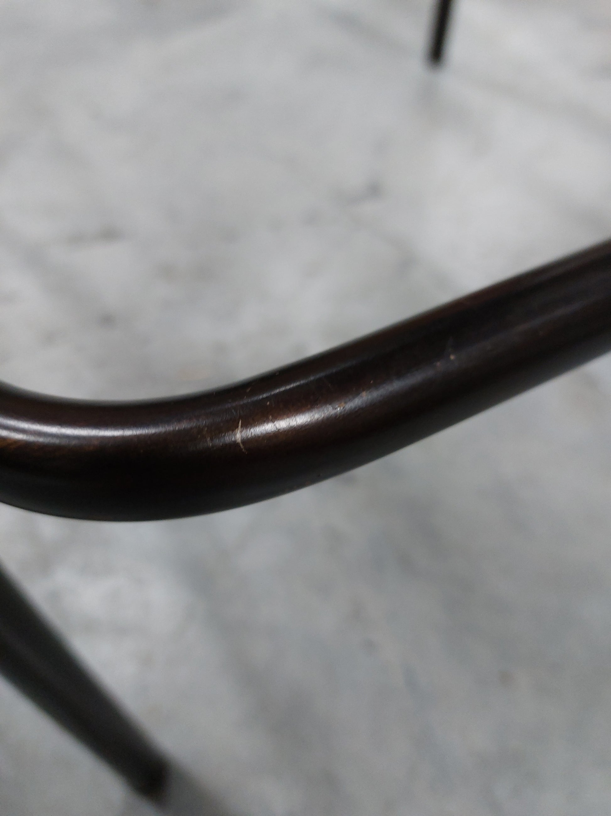 nkuku Ukari Counter Chair, Black