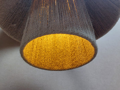 John Lewis Layered Jute Rope Pendant Ceiling Light, Natural