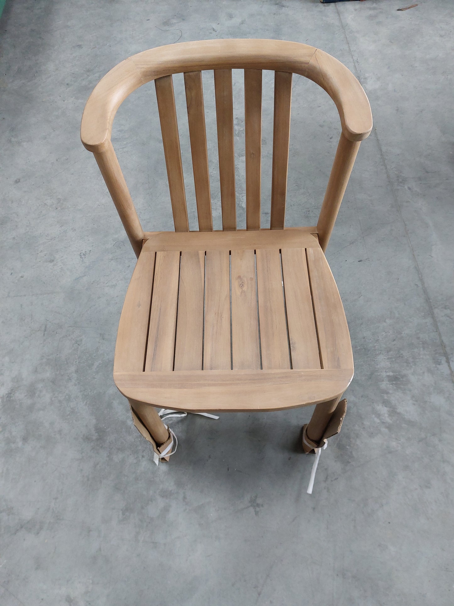 John Lewis Boardwalk Garden Dining Chair Set of 1 Single  FSC-Certified Acacia Wood Natural