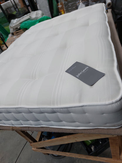 John Lewis Waitrose Wool NO. 2 Pocket Spring Mattress, Medium Tension, Double