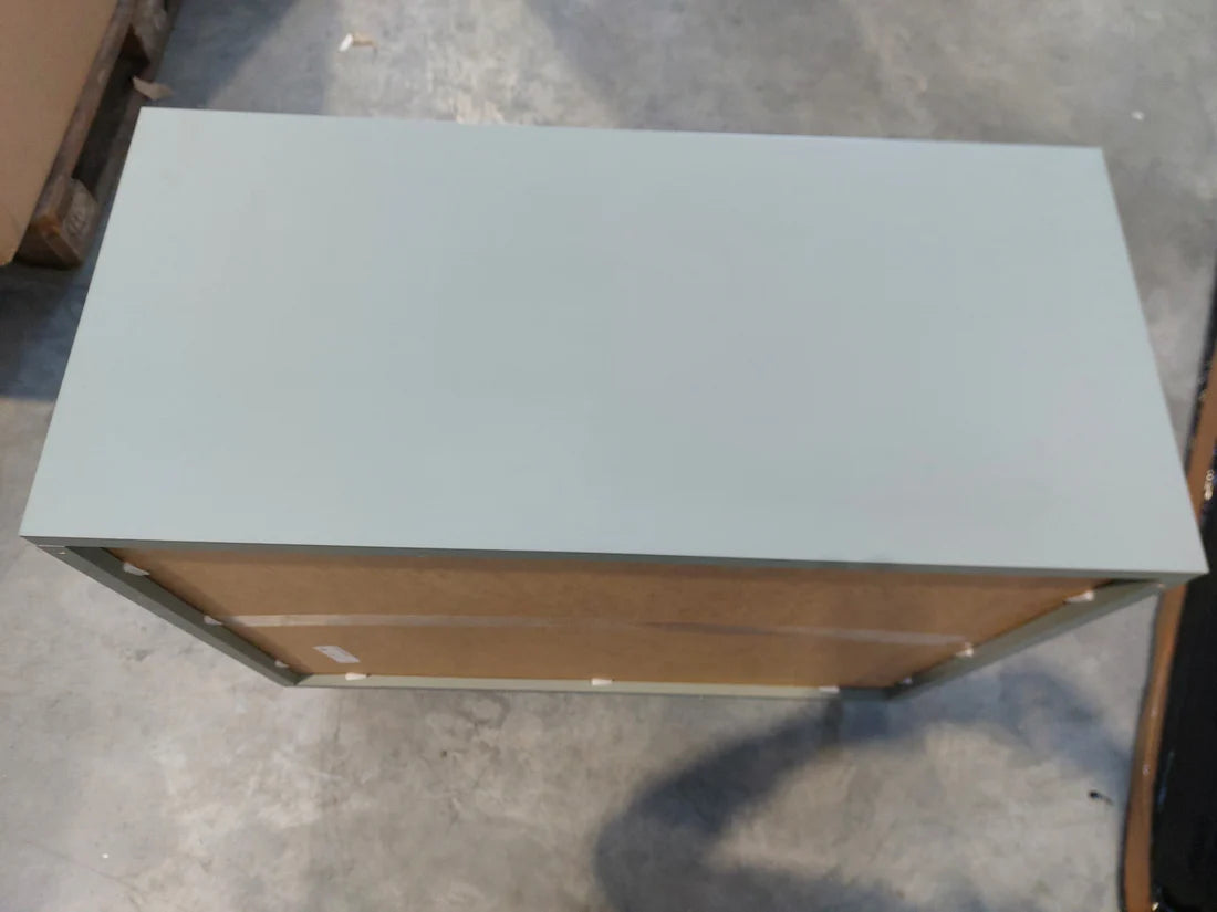 EasyKlix Harllson 3 Drawer Chest, Green/Oak