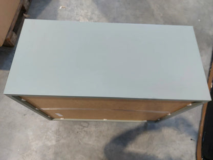 EasyKlix Harllson 3 Drawer Chest, Green/Oak