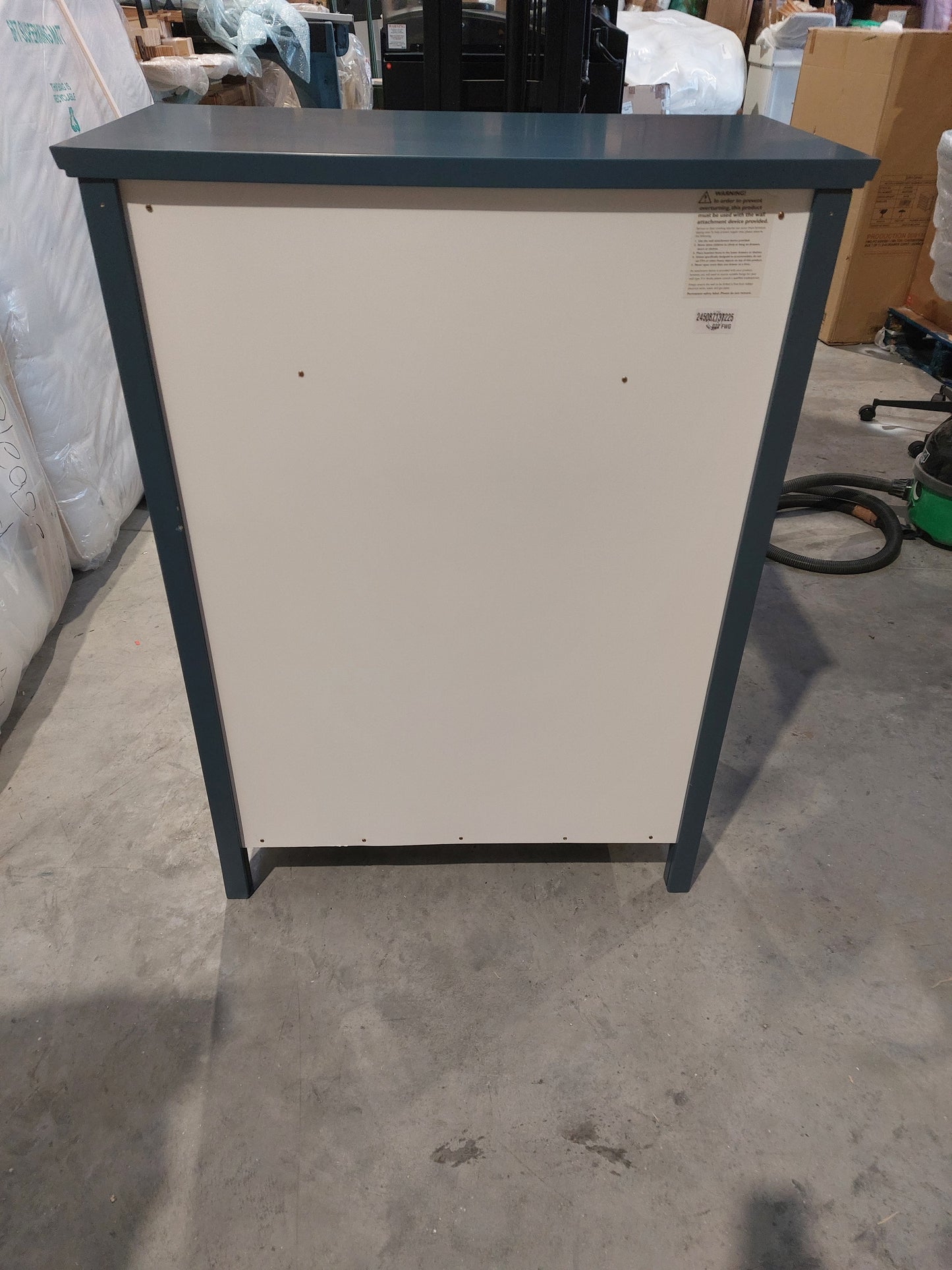 John Lewis Wilton 6 Drawer Chest Denim Blue