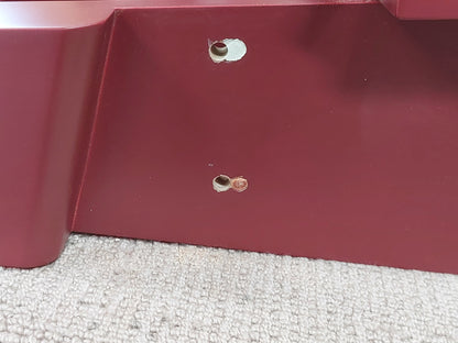 John Lewis Lift Storage Desk Red