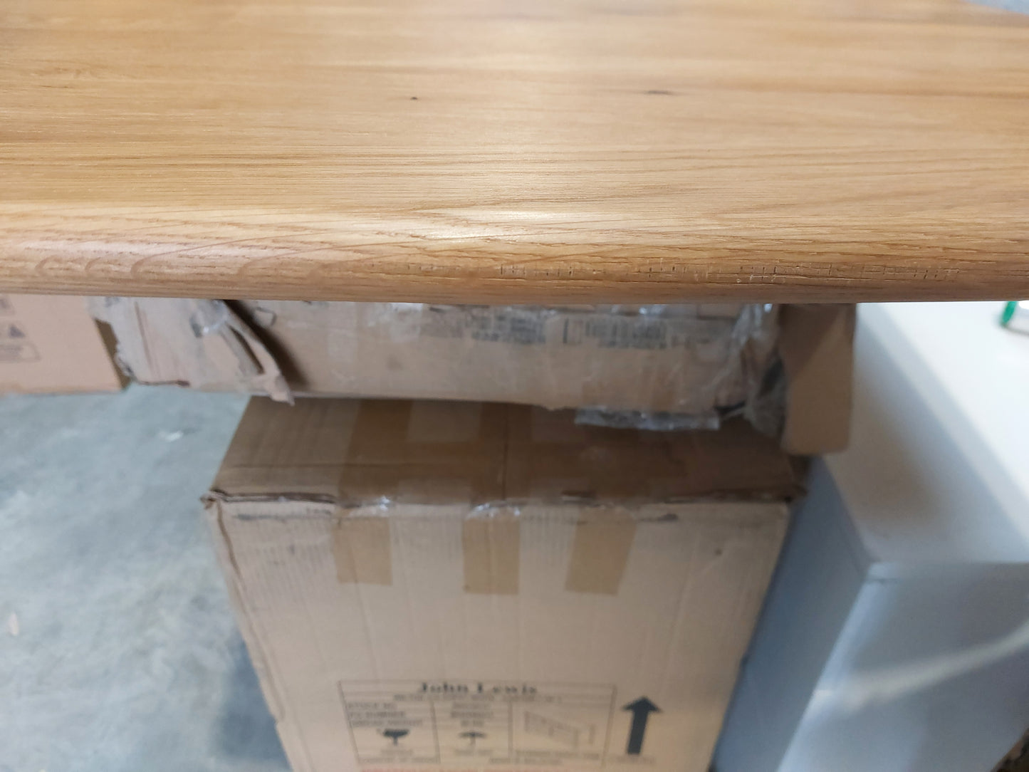 John Lewis X-Ray 6-8 Seater Extending Dining Table