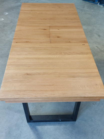 John Lewis Calia 8-10 Seater Extending Dining Table, Solid Oak