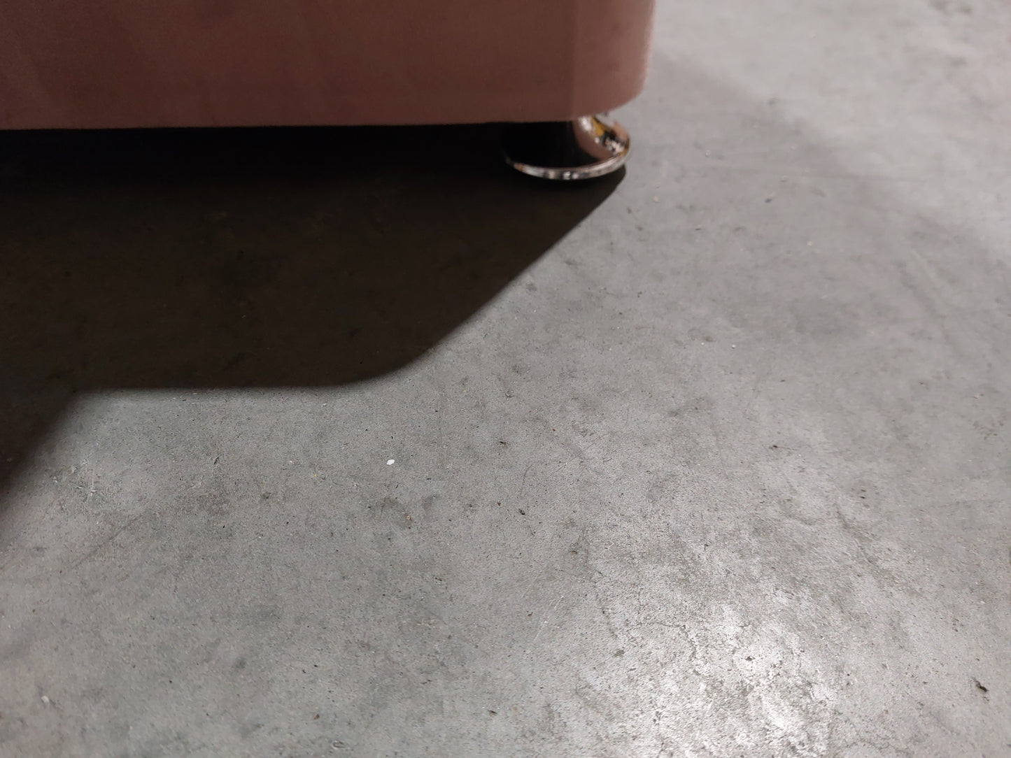 Silentnight 2 Drawer Continental Half Ottoman Divan Storage Bed, Dusky Pink