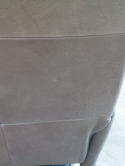 John Lewis Halo Capri Recliner Hand-Tipped Leather, Hot Pewter