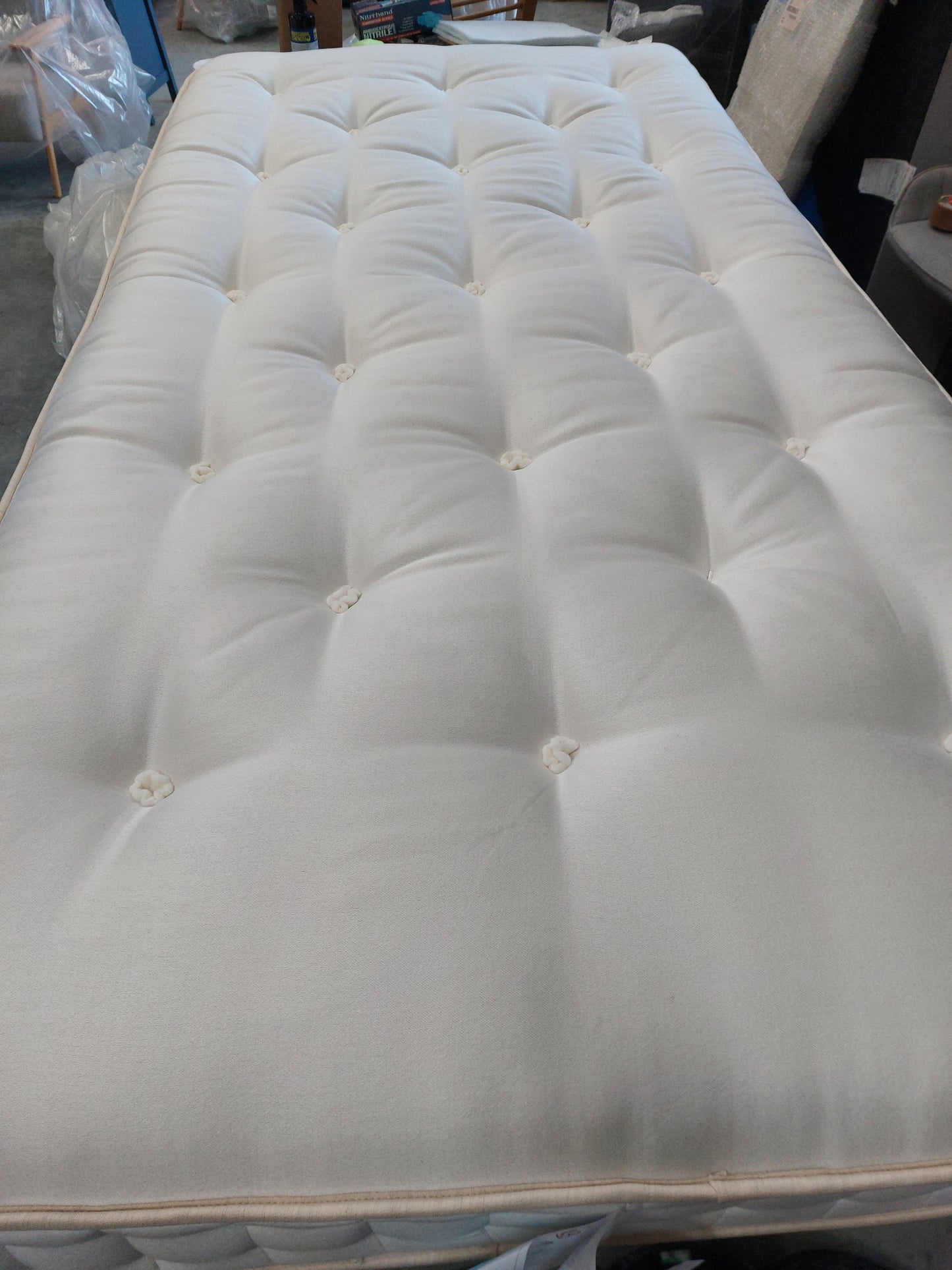 John Lewis Mattress  Emperor British Collection Linen 3250 Zip Link Firmer
