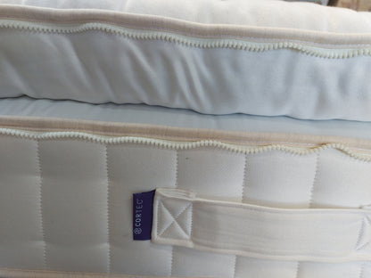 John Lewis King Size Mattress Pillow Top 4250 Zip & Link British Natural Herdwick