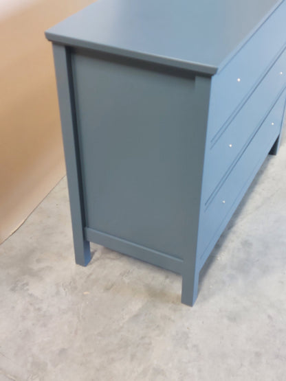 John Lewis Wilton 3 Drawer Chest, Denim Blue Chest