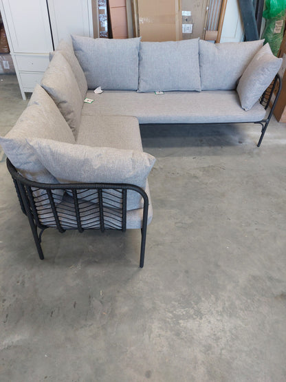 John Lewis Chevron 4-Seater Corner