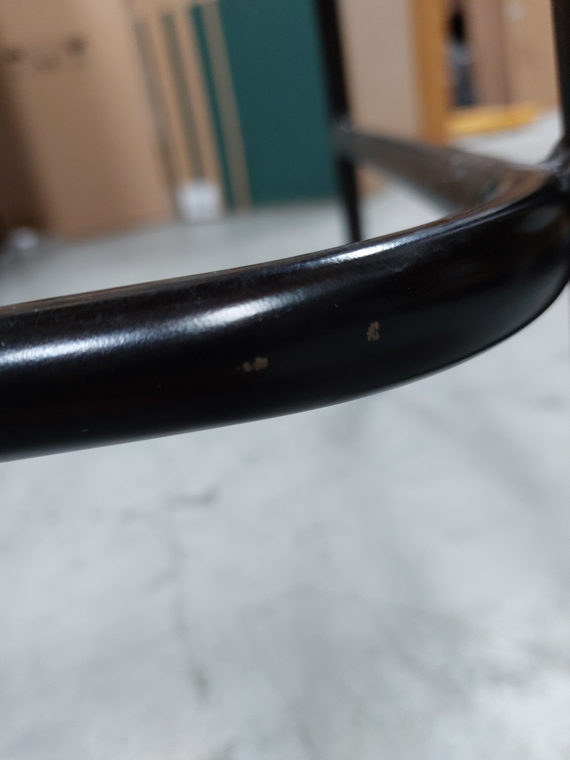 nkuku Ukari Counter Chair, Black