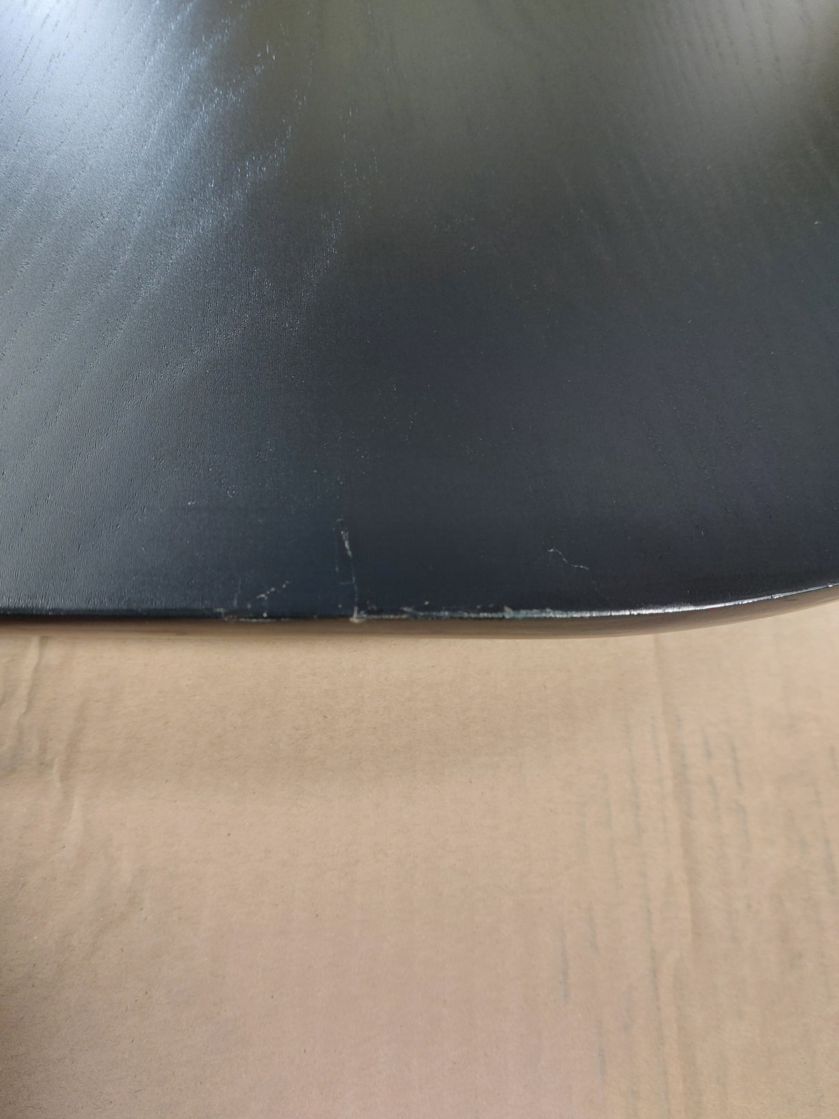 John Lewis Anton 4 Seater Dining Table Black