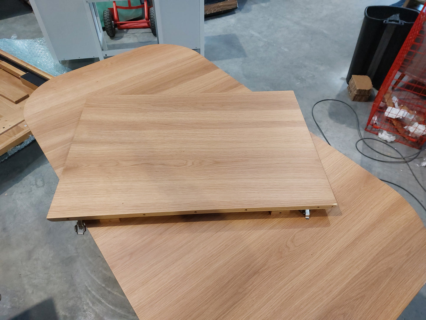 John Lewis ANYDAY Anton 6-8 Seater Extending Dining Table Oak