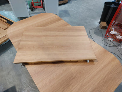 John Lewis ANYDAY Anton 6-8 Seater Extending Dining Table Oak