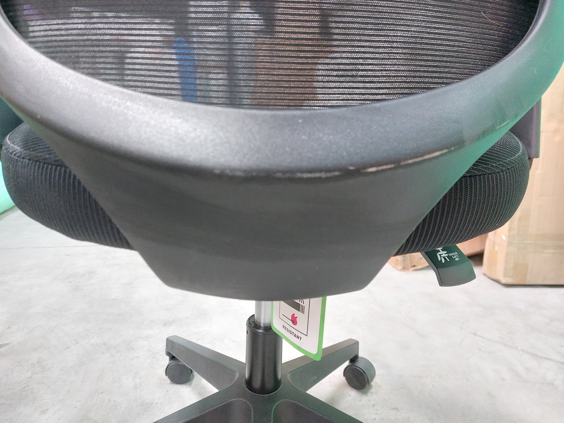 John Lewis ANYDAY Dorsal Office Chair Black