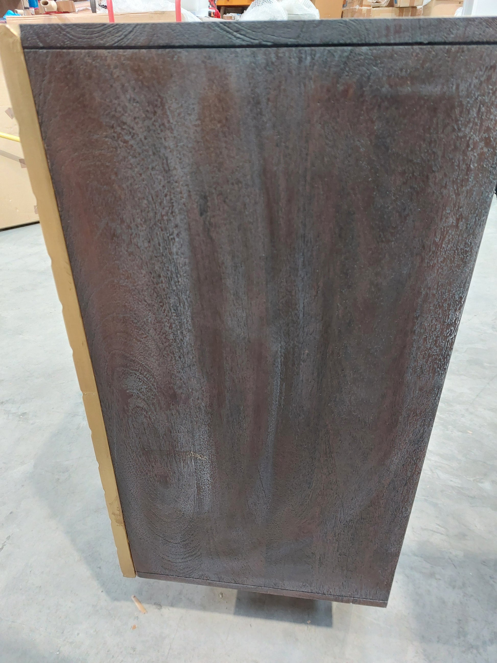 Swoon Ziggy Cabinet Brass Display Cabinet