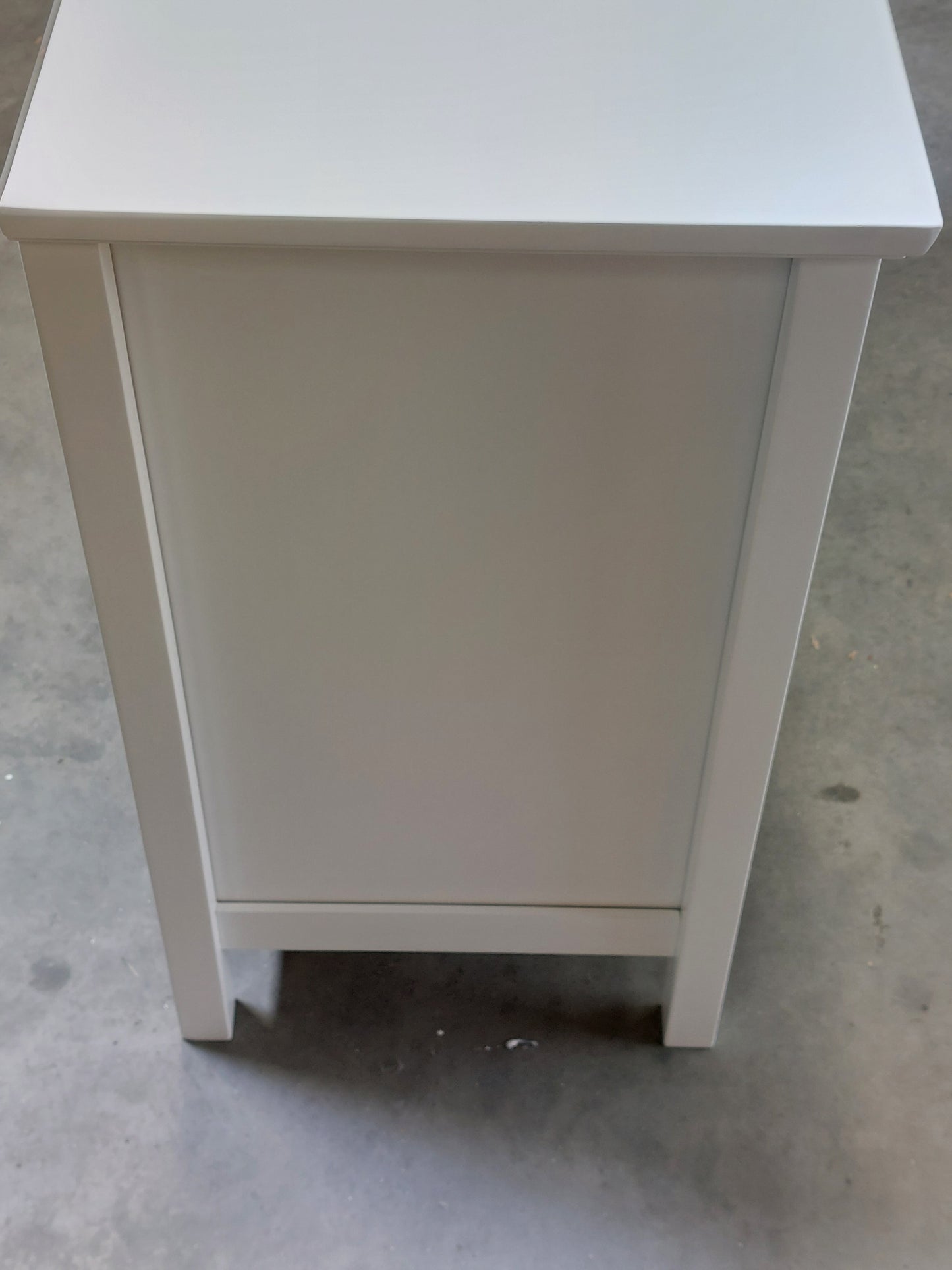 John Lewis Chest of Drawer White Wilton 7 Drawer Chest