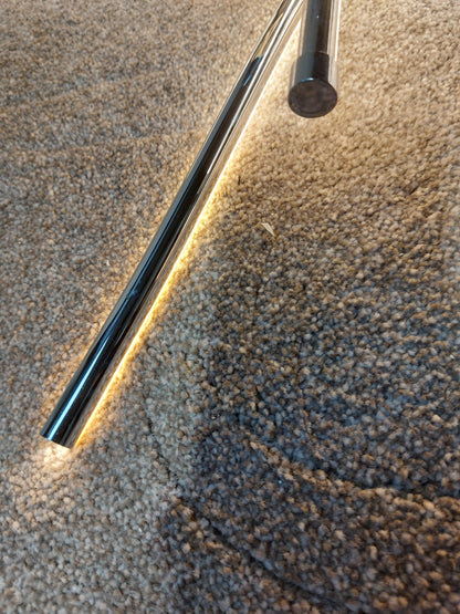 John Lewis Nest LED Semi Flush Ceiling Light, Chrome