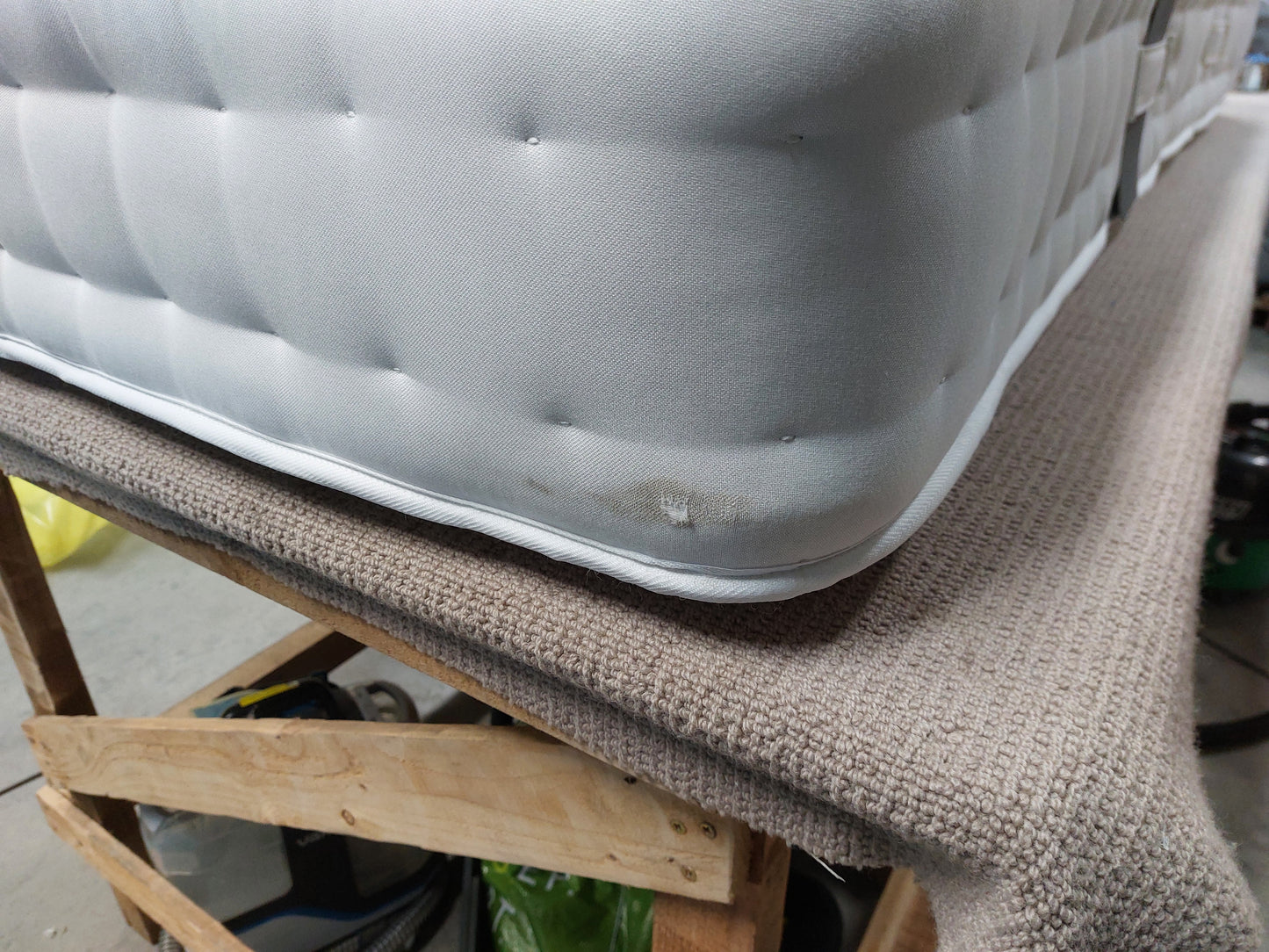 John Lewis Waitrose Wool NO. 2 Pocket Spring Mattress, Medium Tension, Double