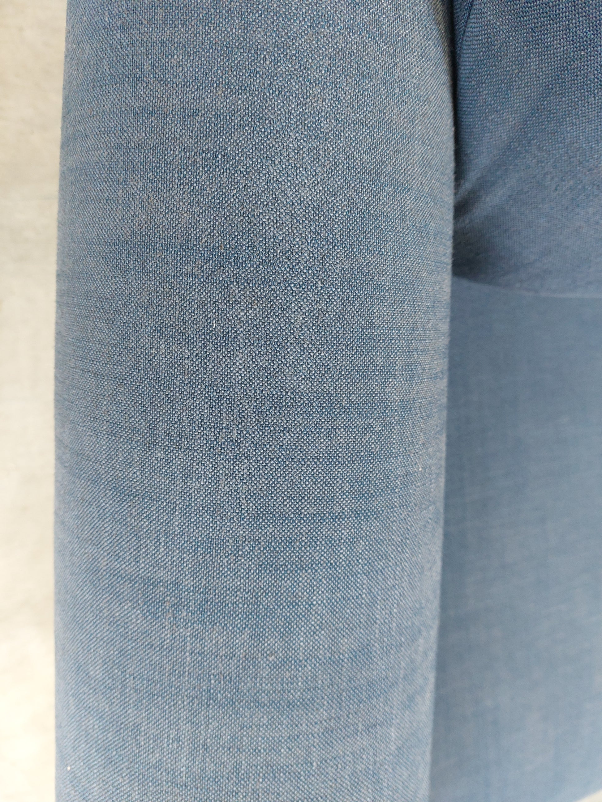 John Lewis Camber Small 2 Seater Sofa Blue Linen