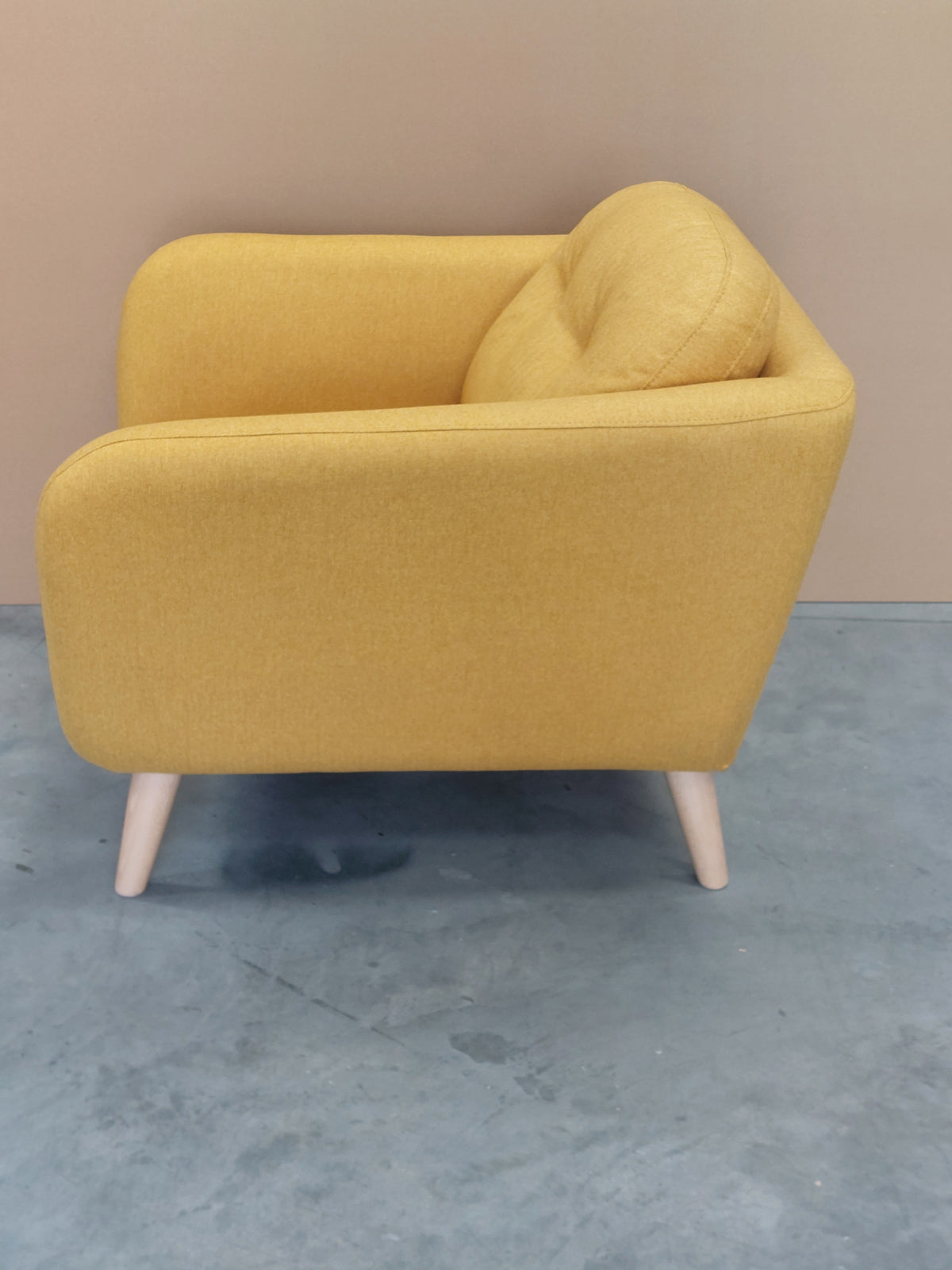 John Lewis Arlo Armchair Brushed Tweed