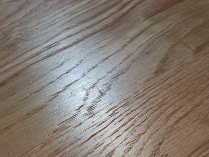 John Lewis Calia 4-6 Seater Round Extending Dining Table, Solid Oak