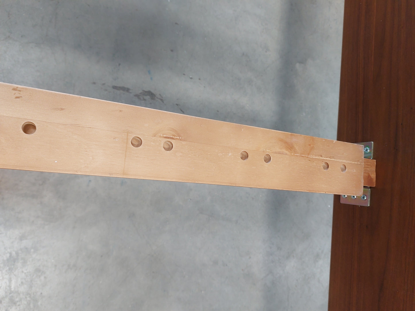 John Lewis Scandi Wood Bed Frame, King Size, Walnut