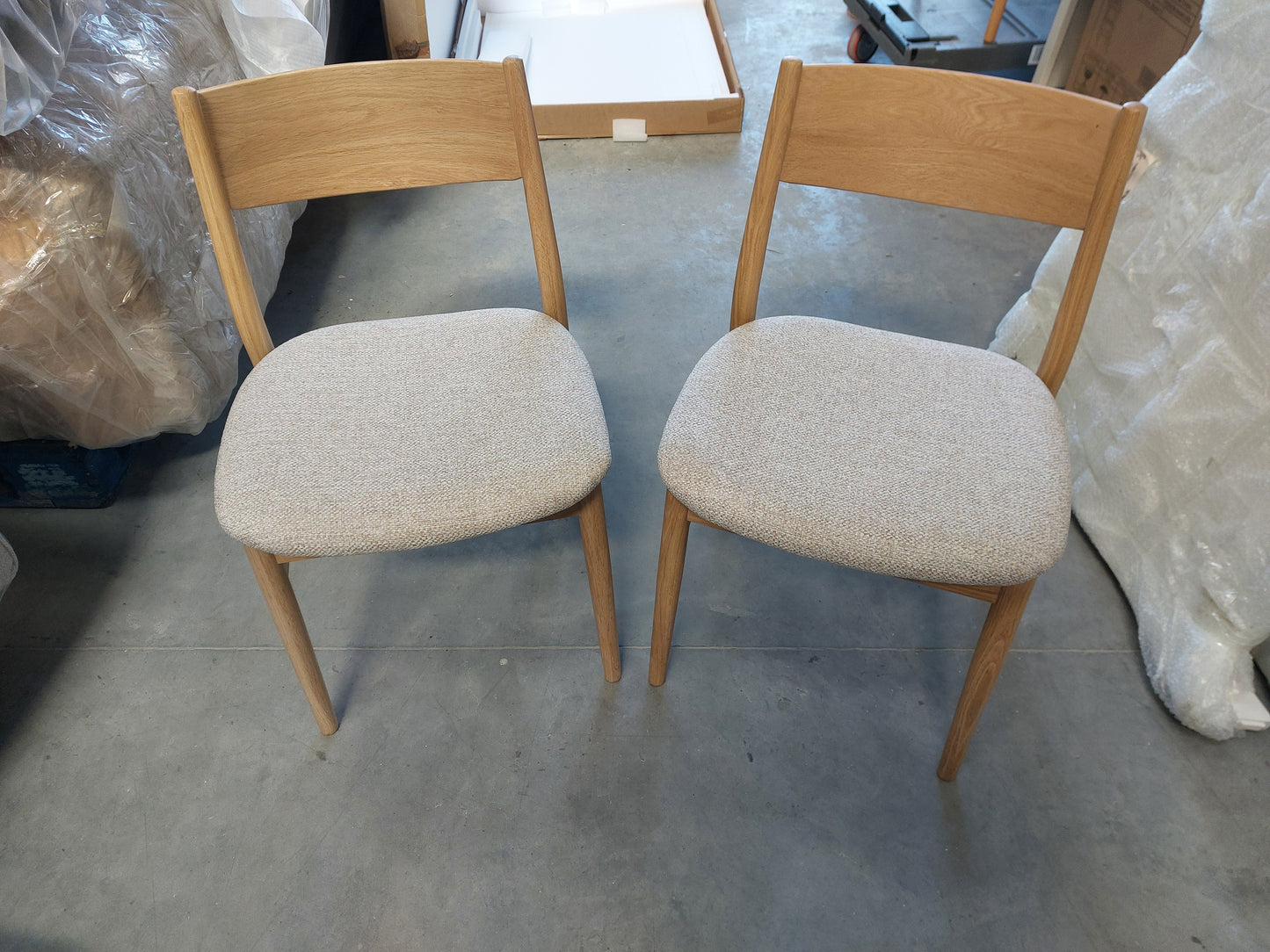 List - PARITY CHAIR NATURAL - 1 PAIR