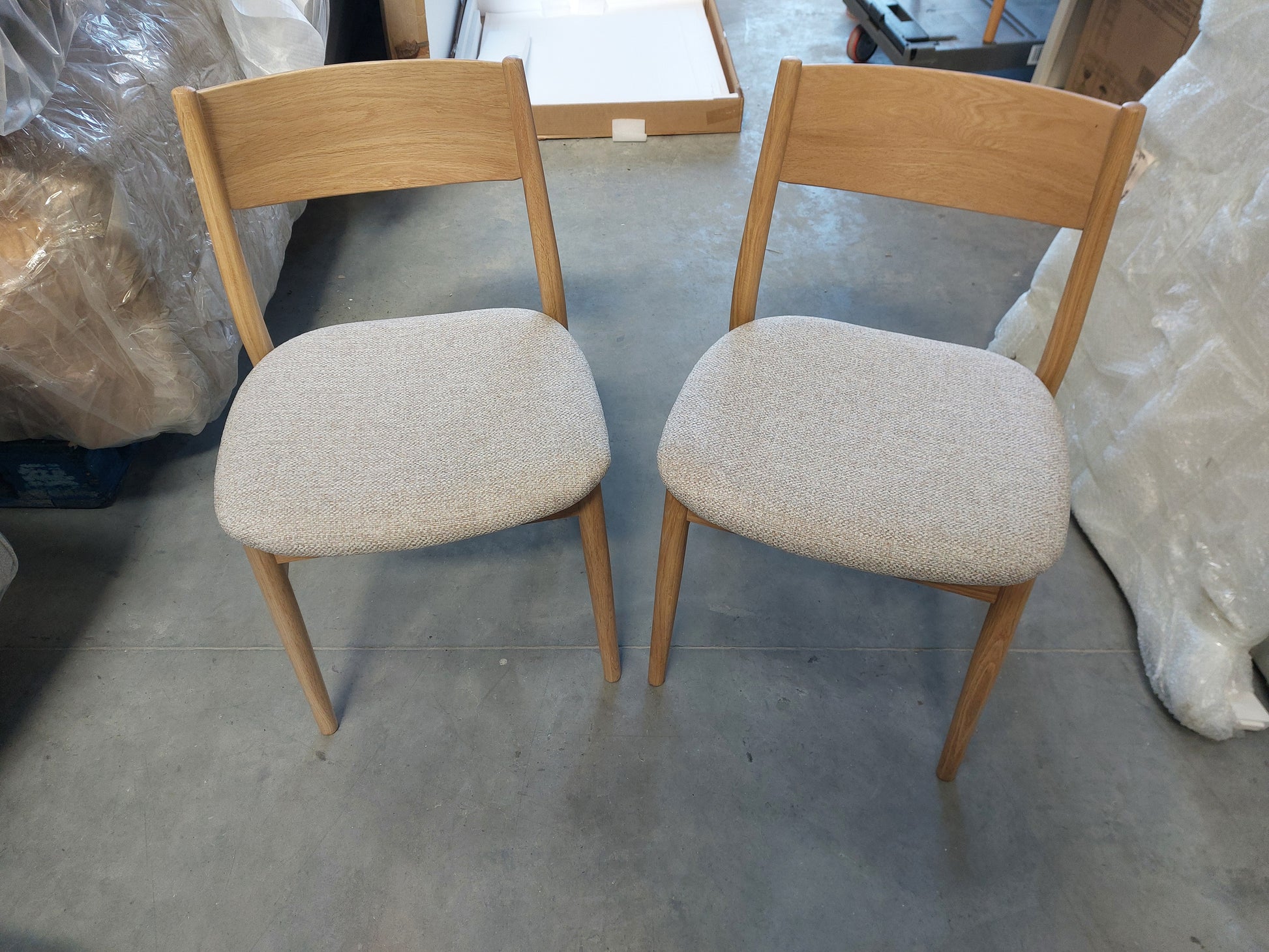 List - PARITY CHAIR NATURAL - 1 PAIR