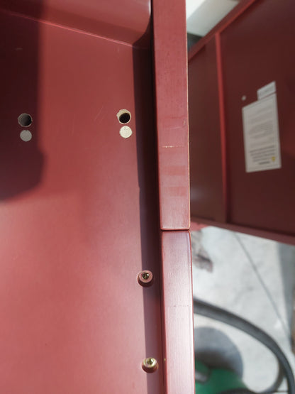 John Lewis Lift Storage Desk Red Office Desk