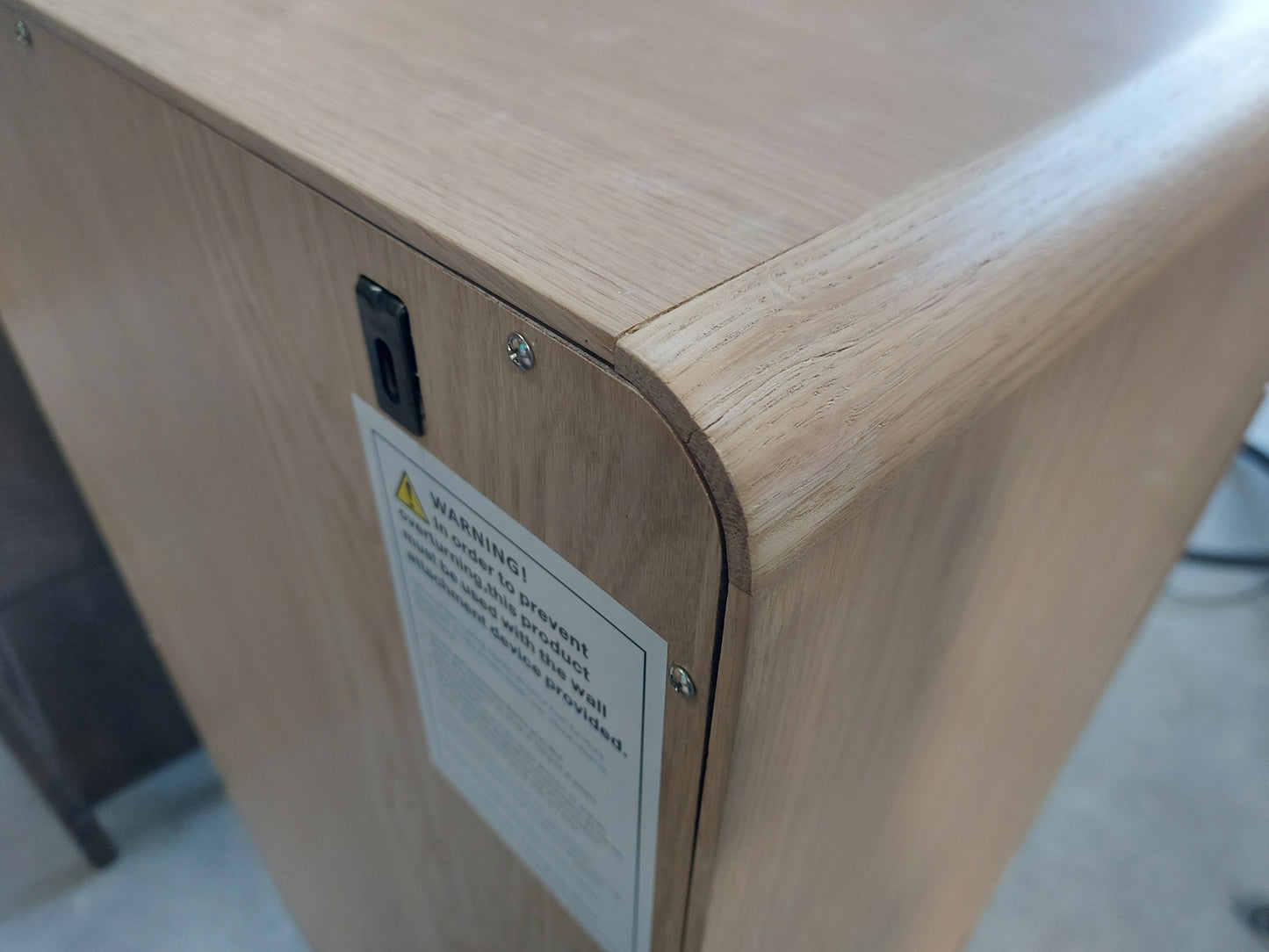 List - RATTAN TALL BOY OAK