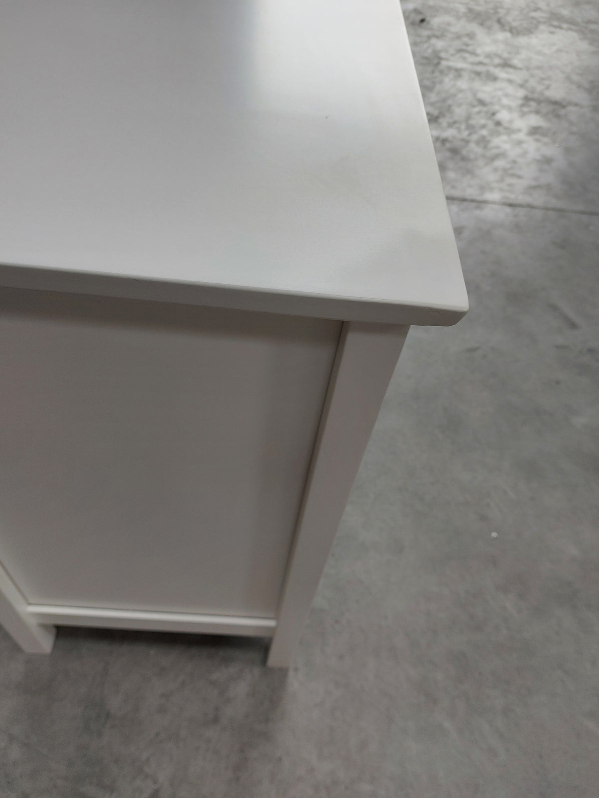 John Lewis Chest of Drawer White Wilton 7 Drawer Chest